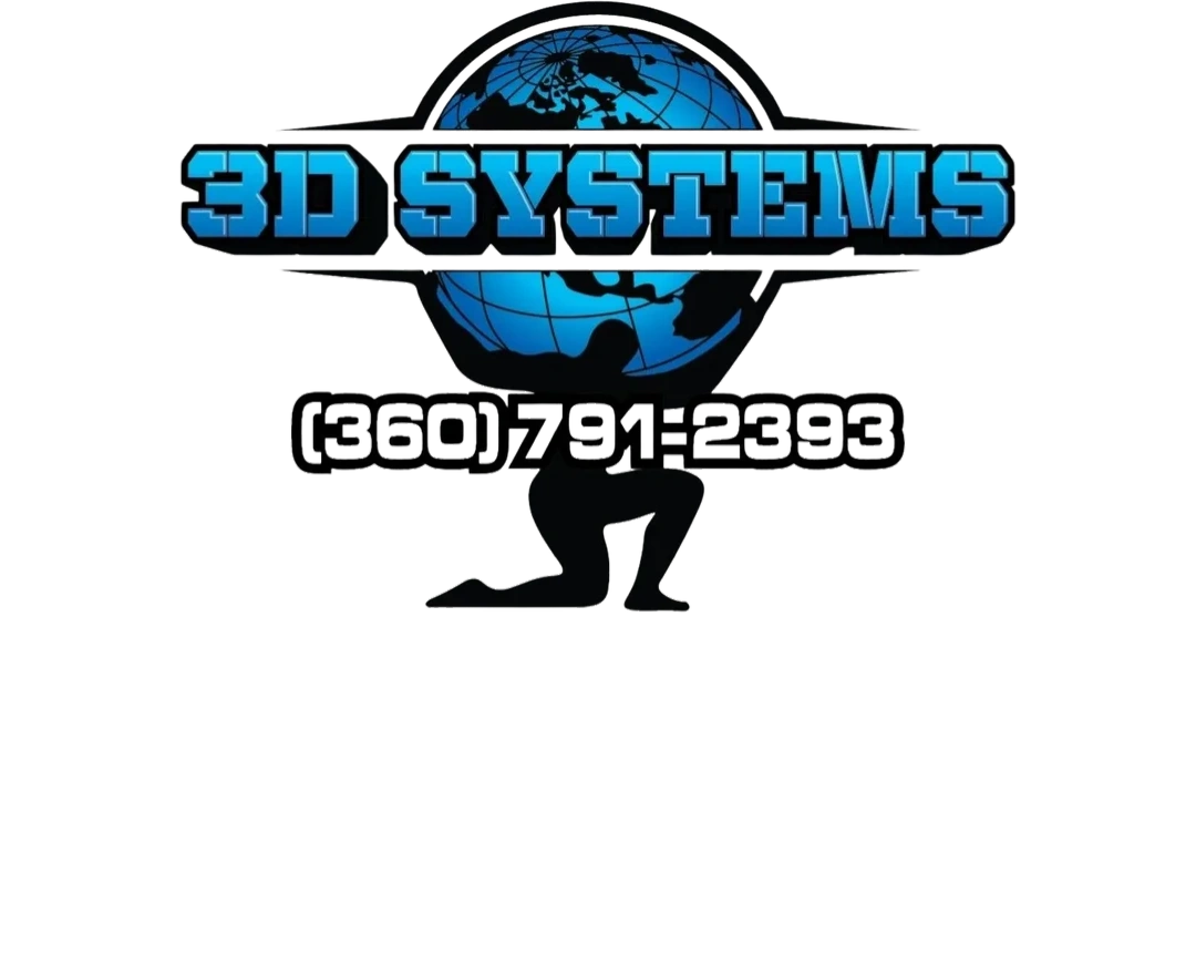 3D Systems original blue globe logo